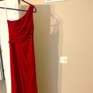 Red dress